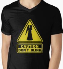 Don't Blink Men's V-Neck T-Shirt