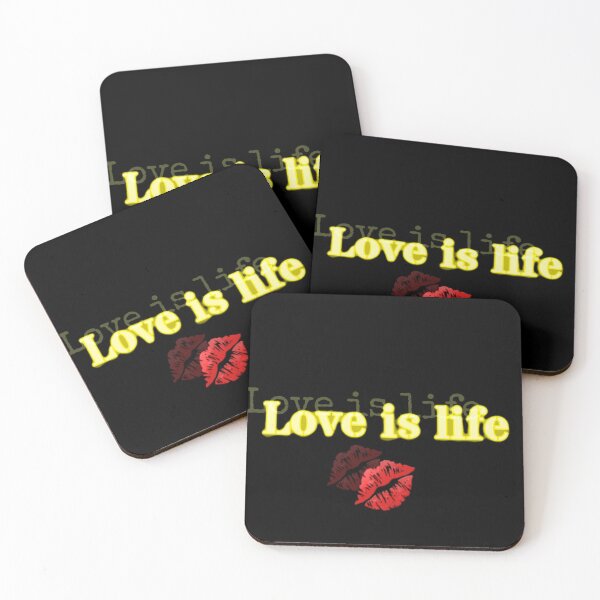 Item preview, Love is life designed and sold by Bigstars *****.