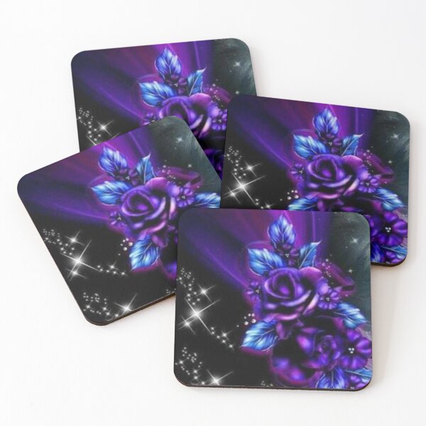 Item preview, BLUEISH-PURPLE ROSE designed and sold by kamikrison.