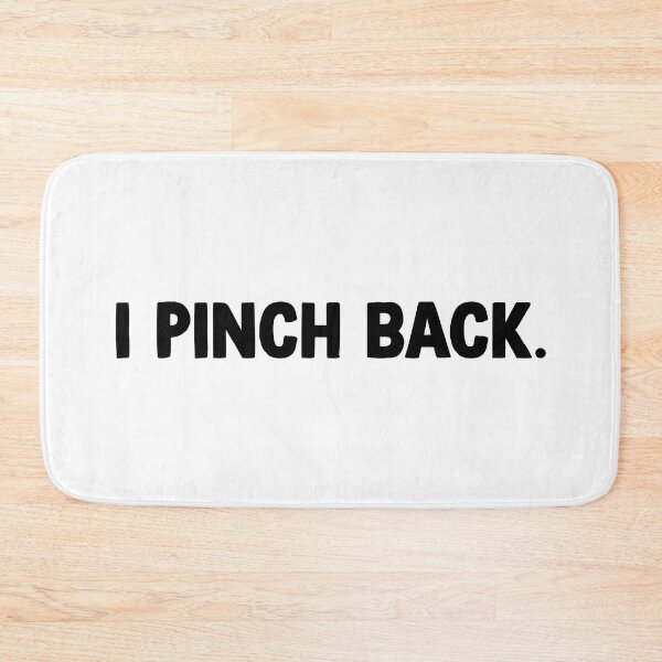 Item preview, I Pinch Back (Black) designed and sold by Arianna Khalil.