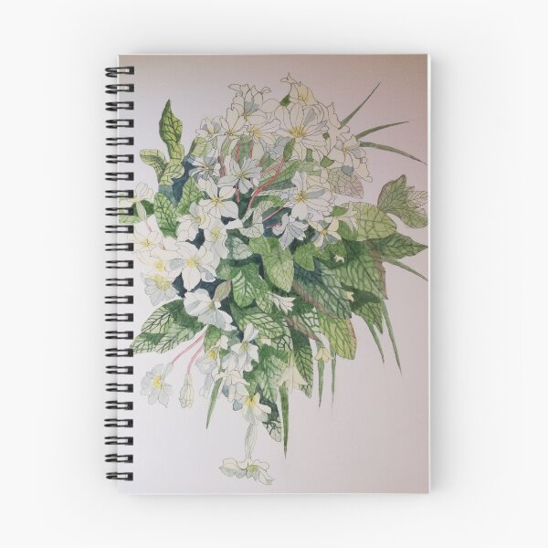 Item preview, Yellow primroses  watercolour painting  designed and sold by esvb.