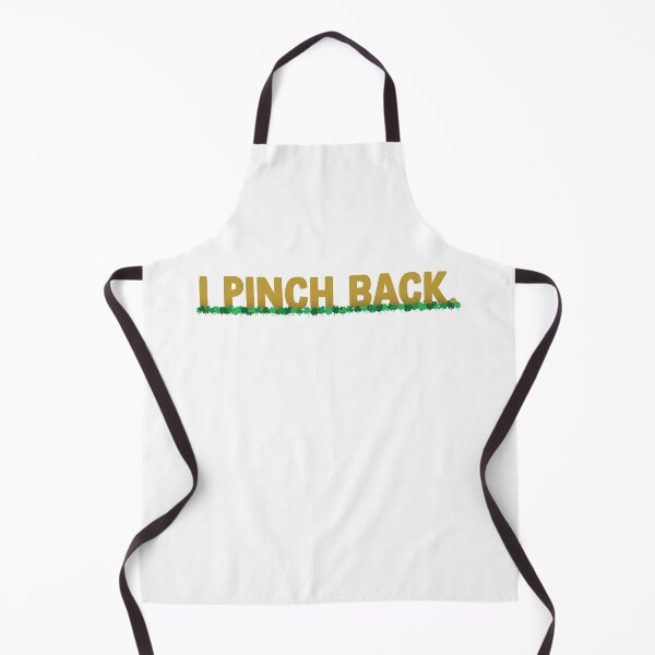 Item preview, I Pinch Back (Gold with Clovers) designed and sold by Arianna Khalil.