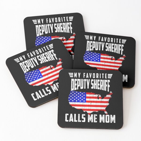 Item preview, My Favorite Deputy Sheriff Calls Me Mom designed and sold by hassan-tee.