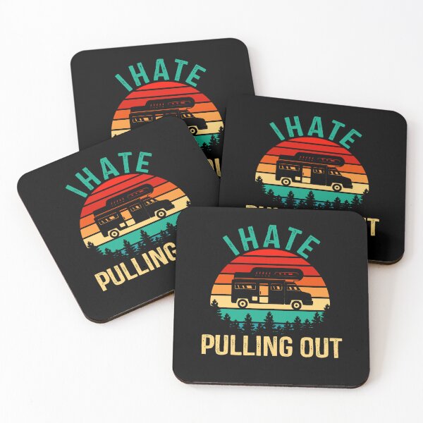 Item preview, Funny Camping Quote, I Hate Pulling Out Vintage Design, Cool Camping Lover designed and sold by Fleyshop.