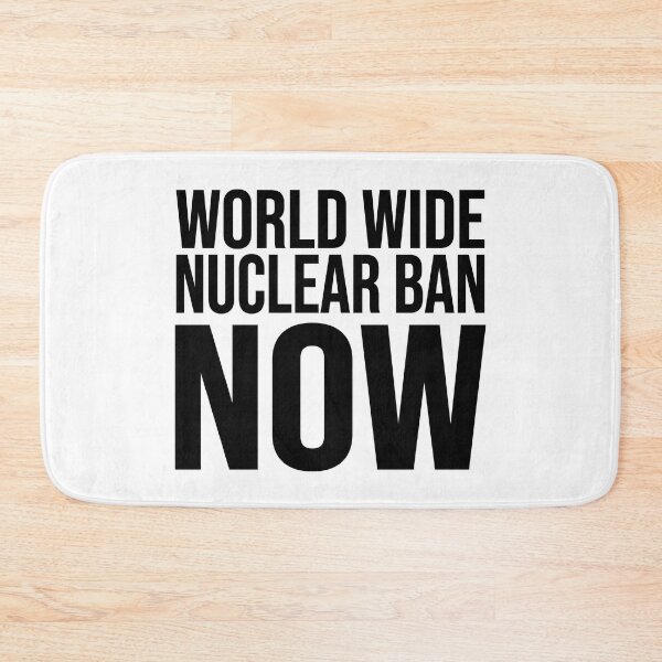 Item preview, World Wide Nuclear Ban Now designed and sold by JenniaStore.