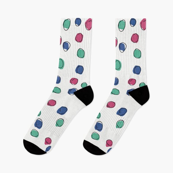 Item preview, Spotted sock designed and sold by byronaldo.