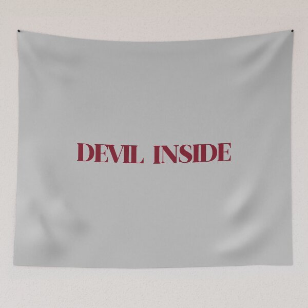 Item preview, Devil Inside, burgundy designed and sold by perezzzoso.