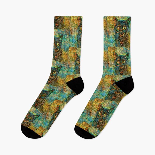 Item preview, DeepStyle abstraction cat designed and sold by blackhalt.