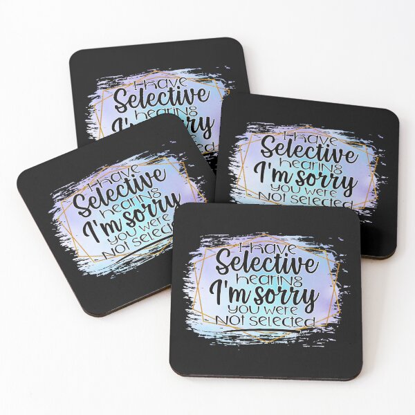 Item preview, I Have Selective Hearing designed and sold by storyboxdesigns.