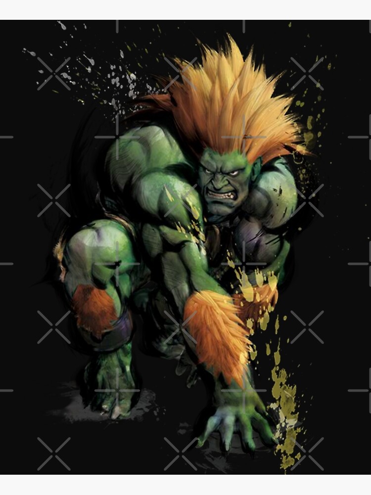 Blanka Street Fighter II Poster for Sale by winscometjump