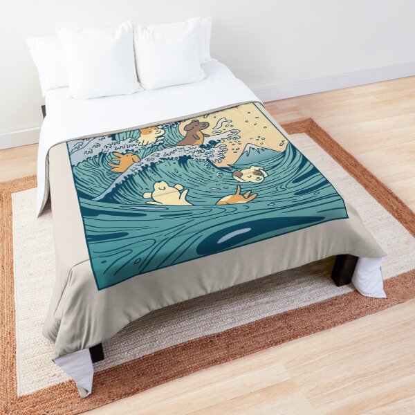 Artikel-Vorschau von Kawaii verfolgt die große Welle vor Kanagawa, designt und verkauft von TamGustam.