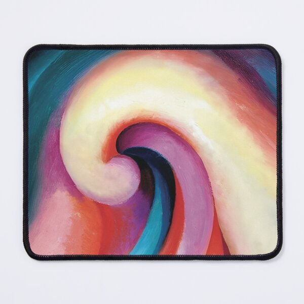 Item preview, O'Keeffe Colorful Abstract Flowers designed and sold by Artone369.