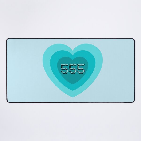 Item preview, 555 ANGEL NUMBER TURQUOISE Y2K  designed and sold by DiscoVibes.
