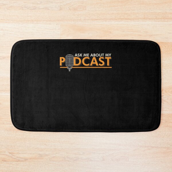 Item preview, Ask Me About My Podcast Podcaster designed and sold by Printed-Memes.