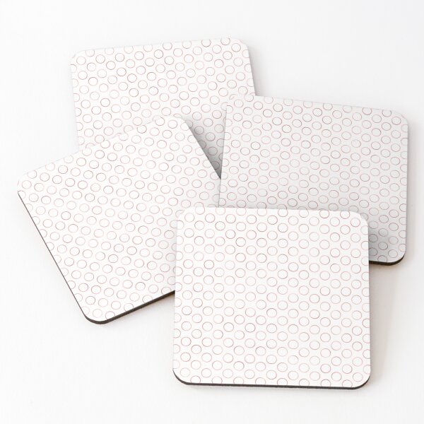 Item preview, Rose Gold Circles on White designed and sold by WhimsyAndMojo.