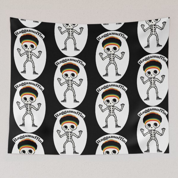 Item preview, Raggamuffin Skeleton (Black) designed and sold by Harrostyle.
