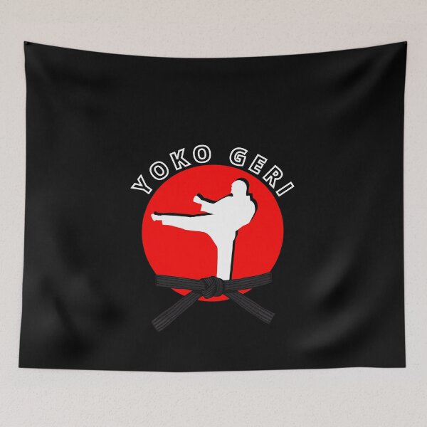 Item preview, Karate Japan Culture Yoko Geri T-Shirt Cool Design Tee designed and sold by LJ4EVER.
