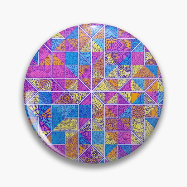 Item preview, Colorful Quilted Pattern Background  designed and sold by NawalMagdy.