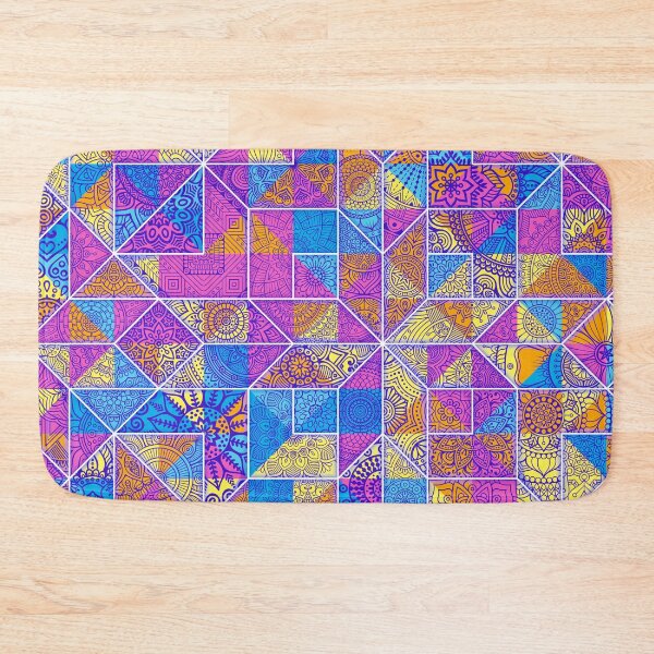 Item preview, Colorful Quilted Pattern Background  designed and sold by NawalMagdy.