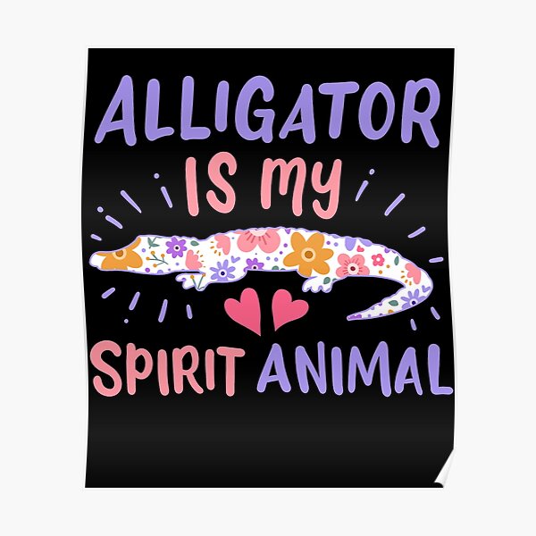 Crocodile Spirit Animal Posters for Sale | Redbubble Crocodile Spirit Animal Posters for Sale | Redbubble