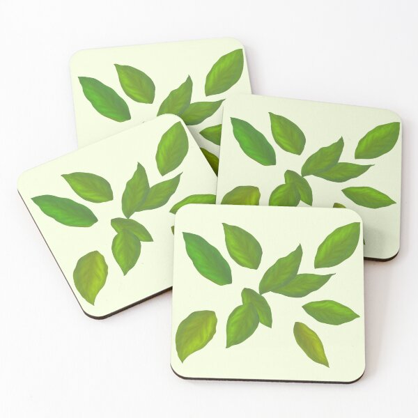 Item preview, Leafy leaves green leaf  designed and sold by Green-z.