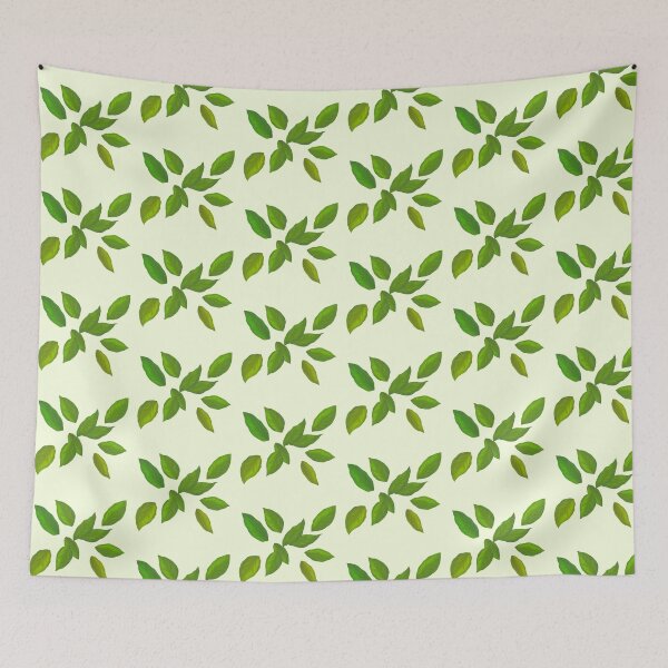Item preview, Leafy leaves green leaf  designed and sold by Green-z.