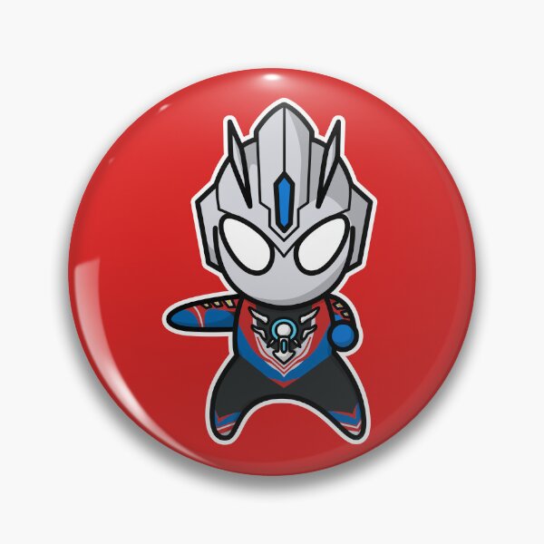 Item preview, Ultraman Orb Hurricane Slash Chibi Style Kawaii designed and sold by mattzwug-draws.