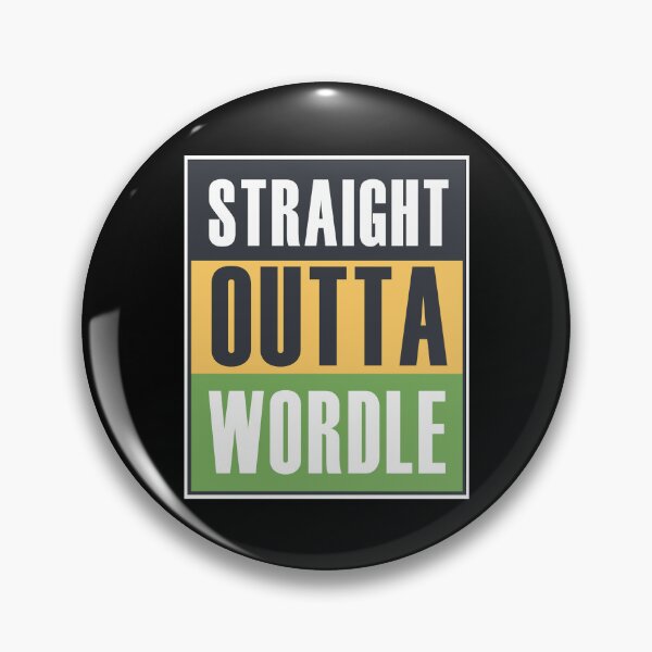 Item preview, Straight Outta Wordle (*ORIGINAL DESIGN*) designed and sold by crowbarr.