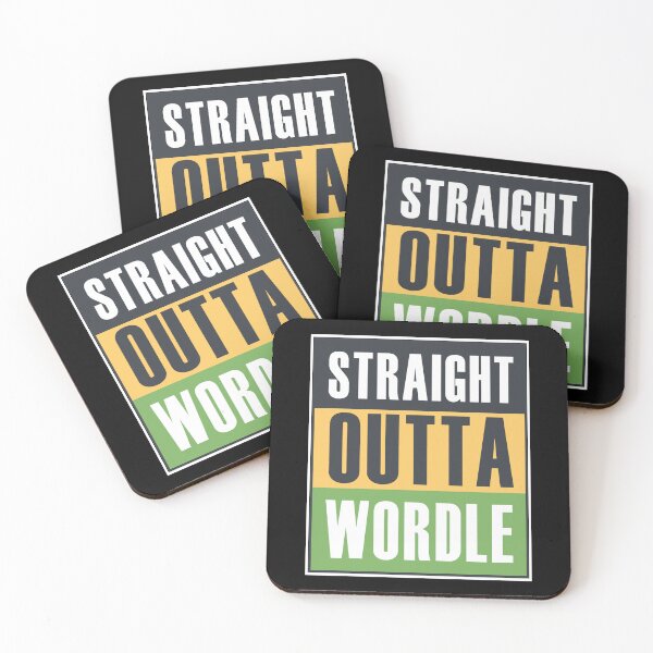 Item preview, Straight Outta Wordle (*ORIGINAL DESIGN*) designed and sold by crowbarr.