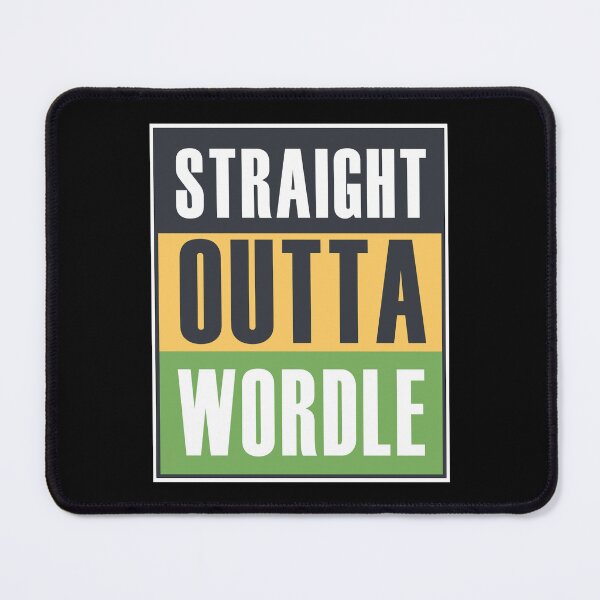 Item preview, Straight Outta Wordle (*ORIGINAL DESIGN*) designed and sold by crowbarr.