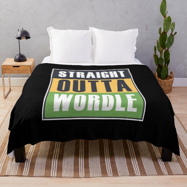 Item preview, Straight Outta Wordle (*ORIGINAL DESIGN*) designed and sold by crowbarr.
