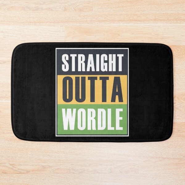 Item preview, Straight Outta Wordle (*ORIGINAL DESIGN*) designed and sold by crowbarr.