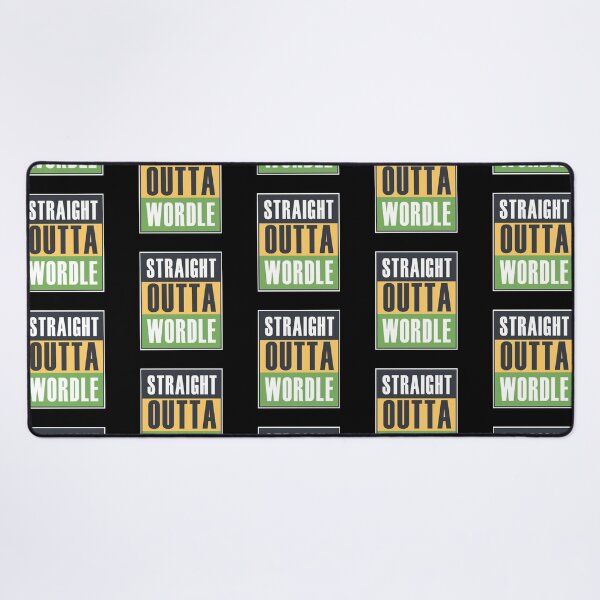 Item preview, Straight Outta Wordle (*ORIGINAL DESIGN*) designed and sold by crowbarr.