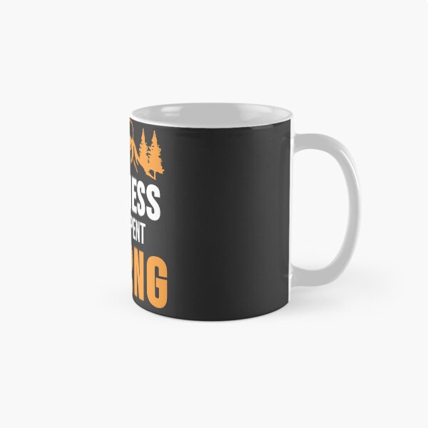 Item preview, Happiness is a day spent hiking designed and sold by Proldesigner.