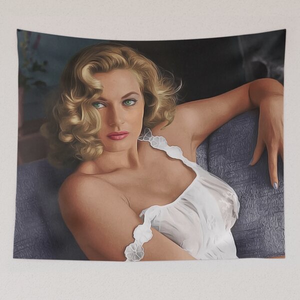 Item preview, Anita Ekberg - Oil Paint designed and sold by Powerofwordss.