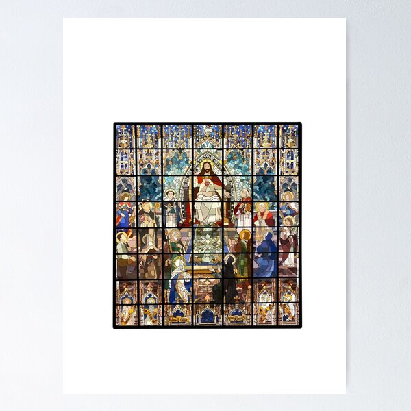 Item preview, UNL Stained Glass designed and sold by katiefurrer.