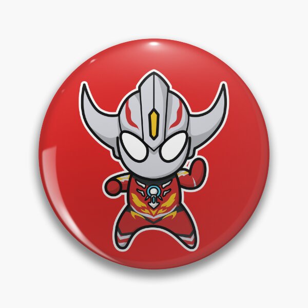 Item preview, Ultraman Orb Burnmite Chibi Style Kawaii designed and sold by mattzwug-draws.