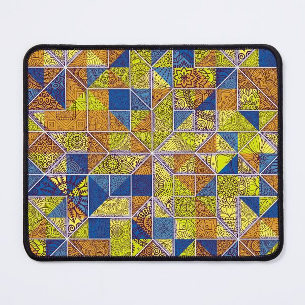 Item preview, Colorful Quilted Pattern Background designed and sold by NawalMagdy.