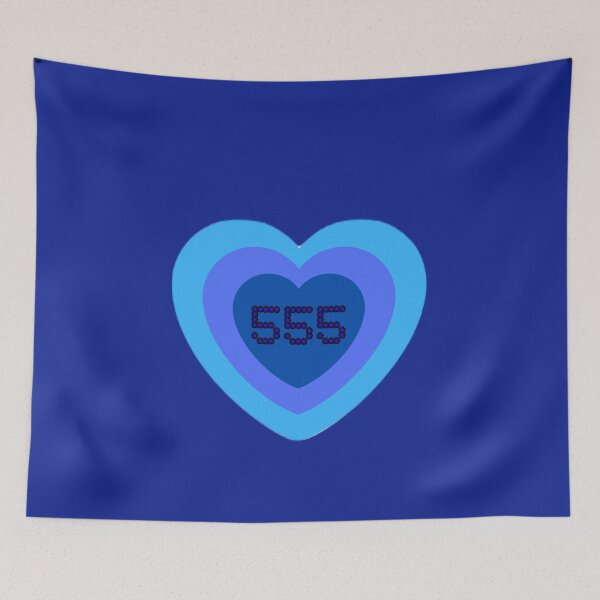 Item preview, 555 ANGEL NUMBER BLUE Y2K  designed and sold by DiscoVibes.