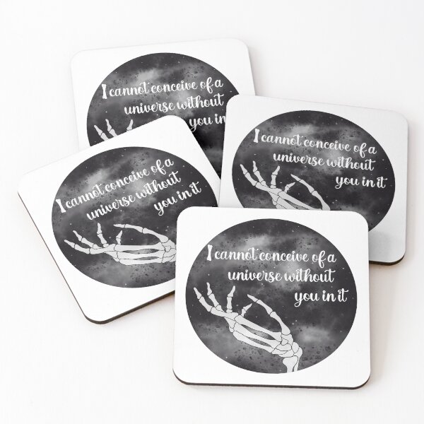 Item preview, Gideon The Ninth quote art designed and sold by WondrousDoodles.