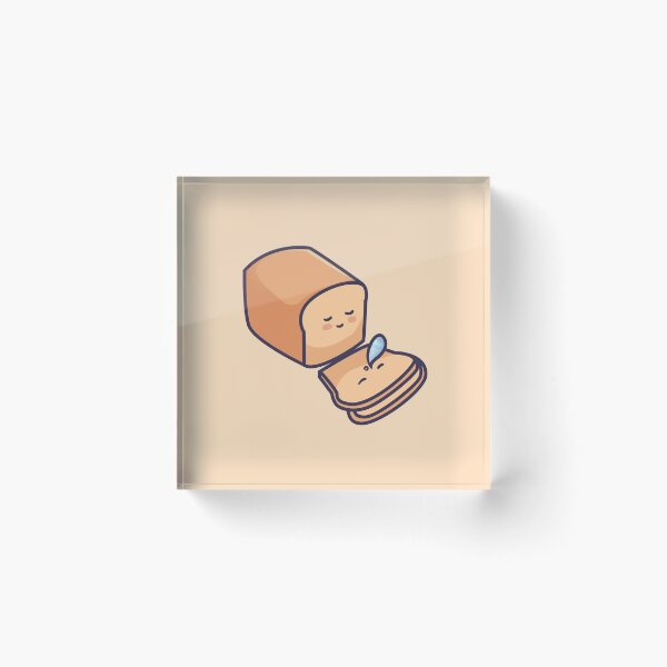 Item preview, Adorably Asleep Bread Loaf designed and sold by DreamiCloud.
