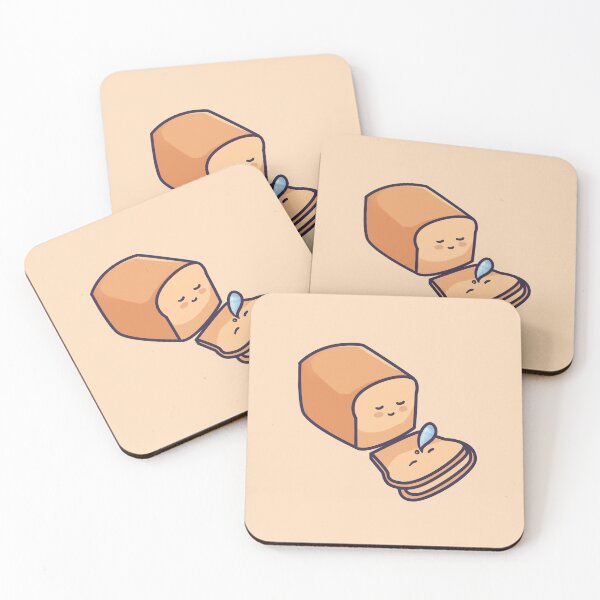 Item preview, Adorably Asleep Bread Loaf designed and sold by DreamiCloud.