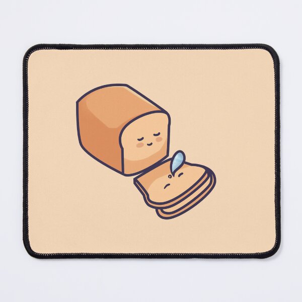 Item preview, Adorably Asleep Bread Loaf designed and sold by DreamiCloud.