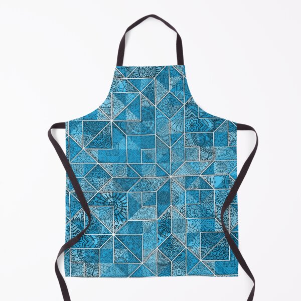 Item preview, Blue Quilted Pattern Background  designed and sold by NawalMagdy.