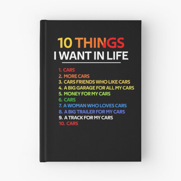 Item preview, Ten Things I Want In My Life designed and sold by rachidhaz.