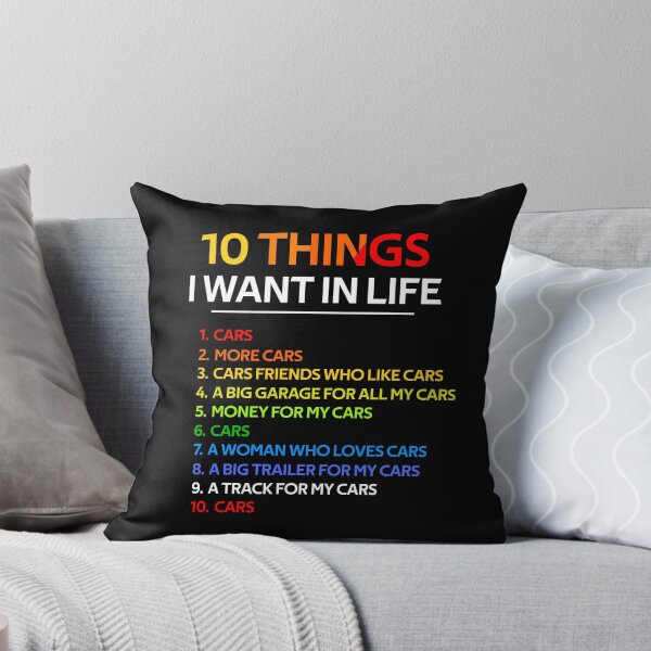 Item preview, Ten Things I Want In My Life designed and sold by rachidhaz.