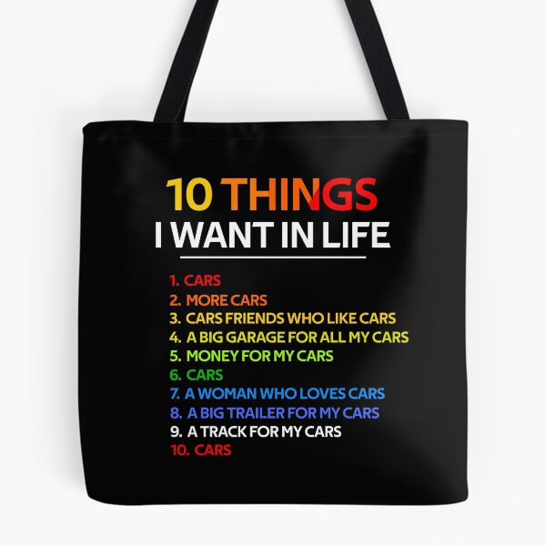 Item preview, Ten Things I Want In My Life designed and sold by rachidhaz.
