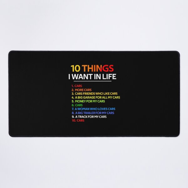 Item preview, Ten Things I Want In My Life designed and sold by rachidhaz.