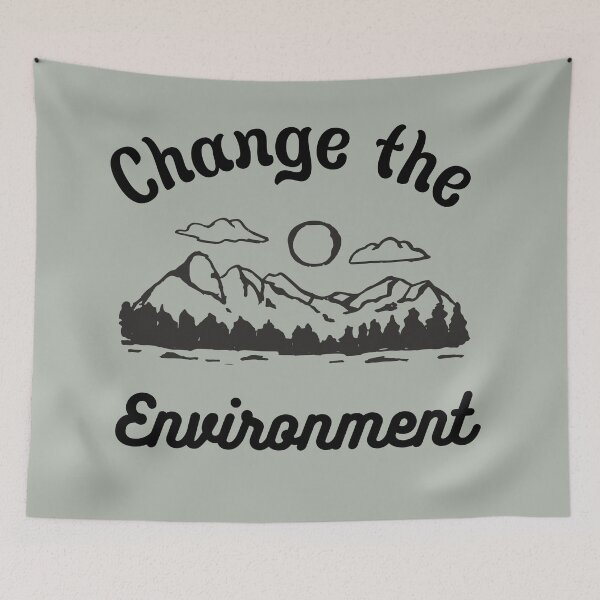 Item preview, Change The Environment designed and sold by BronikowskiART.