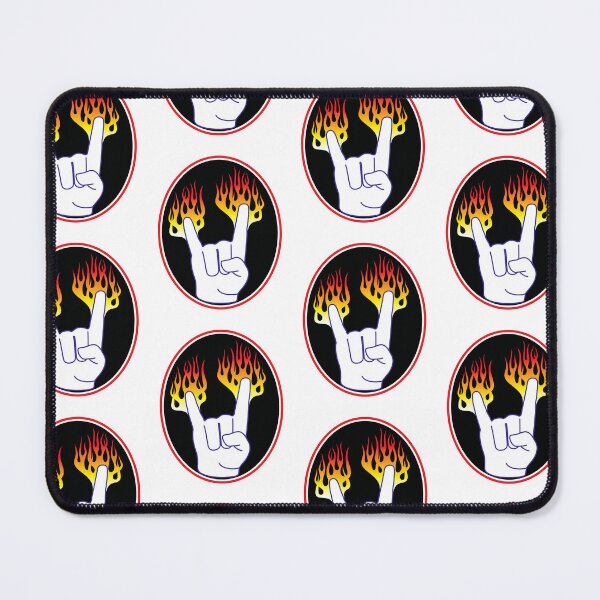 Item preview, Heavy Metal Flame Fist designed and sold by Waves.